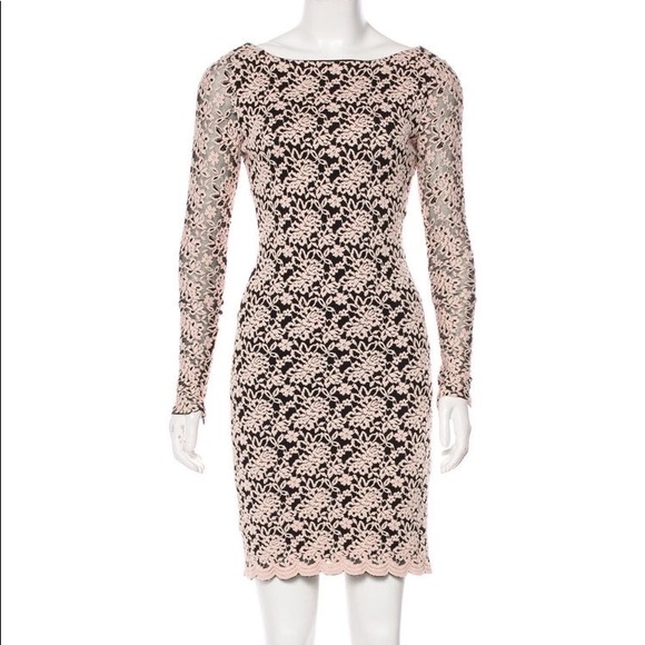 Alice + Olivia Dresses & Skirts - Alice + Olivia Khloe Lace Crochet Backless Dress